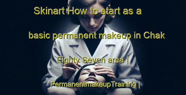 Skinart How to start as a basic permanent makeup in Chak Eighty Seven area | PermanentmakeupTraining | PermanentmakeupClasses | SkinartTraining-Pakistan